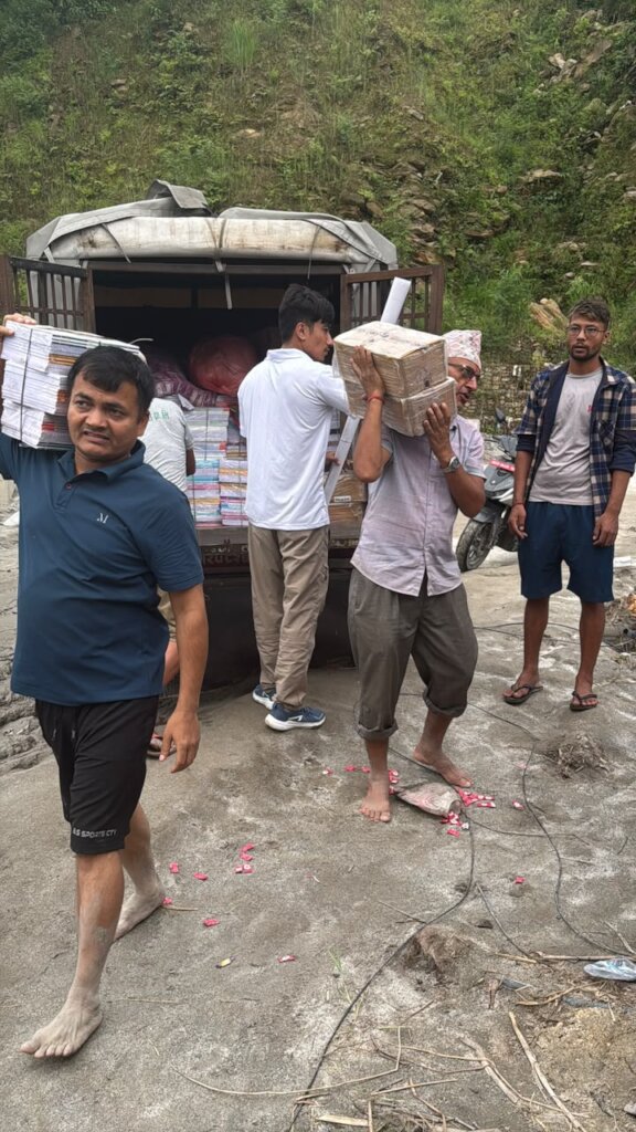 Parents and army came to carry those to safe place