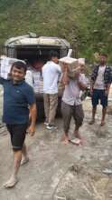 Parents and army came to carry those to safe place