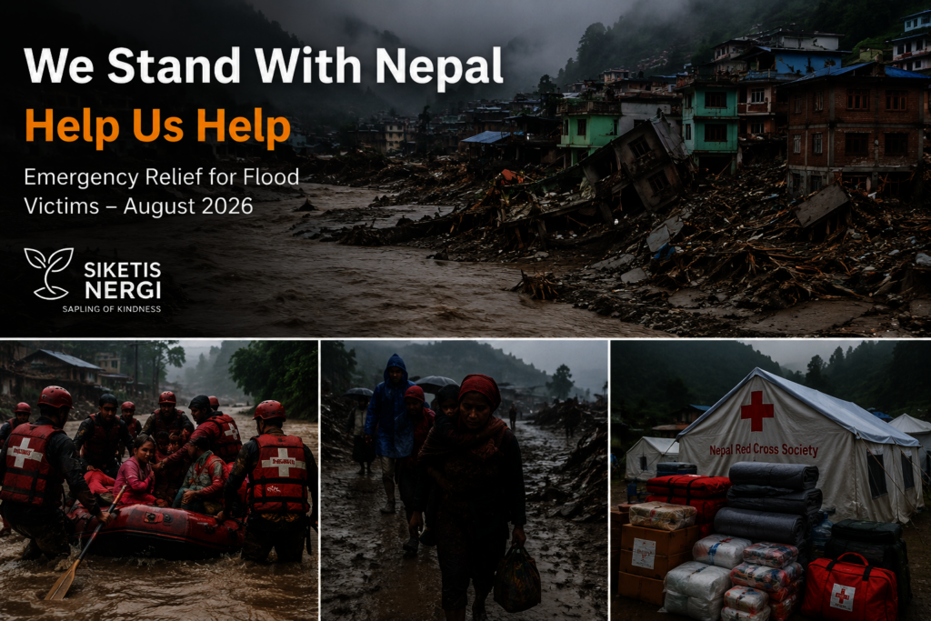 We Stand With Nepal - Help Us Help