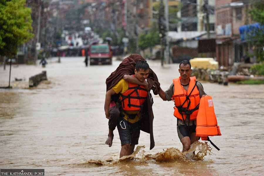 Emergency disaster relief for Nepal