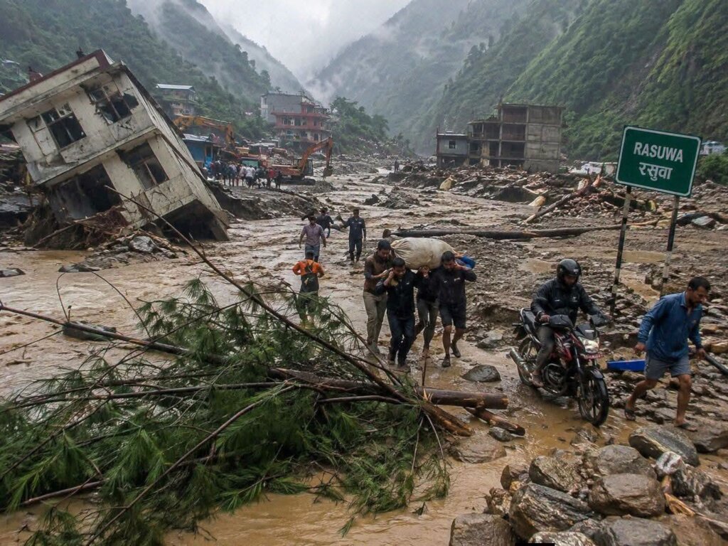 Emergency Relief for Nepal Flood Survivors