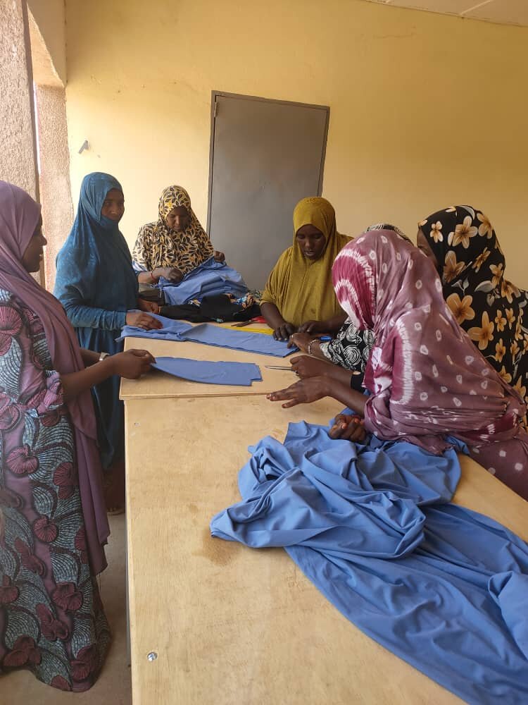 Women-Led Period Underwear Workshop in Niger