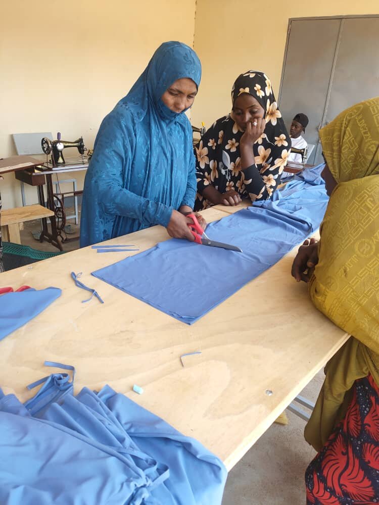 Women-Led Period Underwear Workshop in Niger