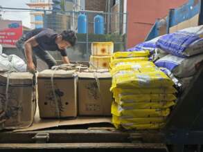 Preparing supplies for distribution