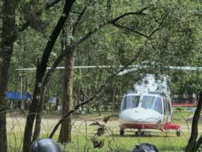 Helicopter relief operations