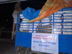 Items being prepared to dispatch to the affected
