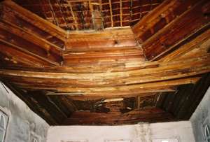 Cene's fear this ceiling beam will fail