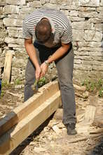 Workshop training on historic staircase repair