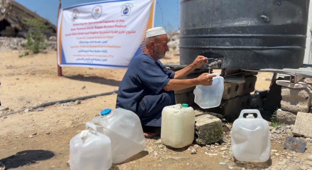 Water for Displaced Families in Gaza