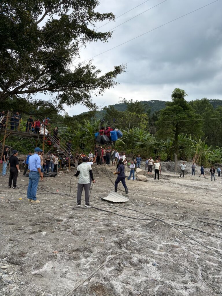 Zip line in Bidur