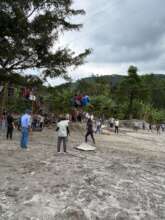 Zip line in Bidur