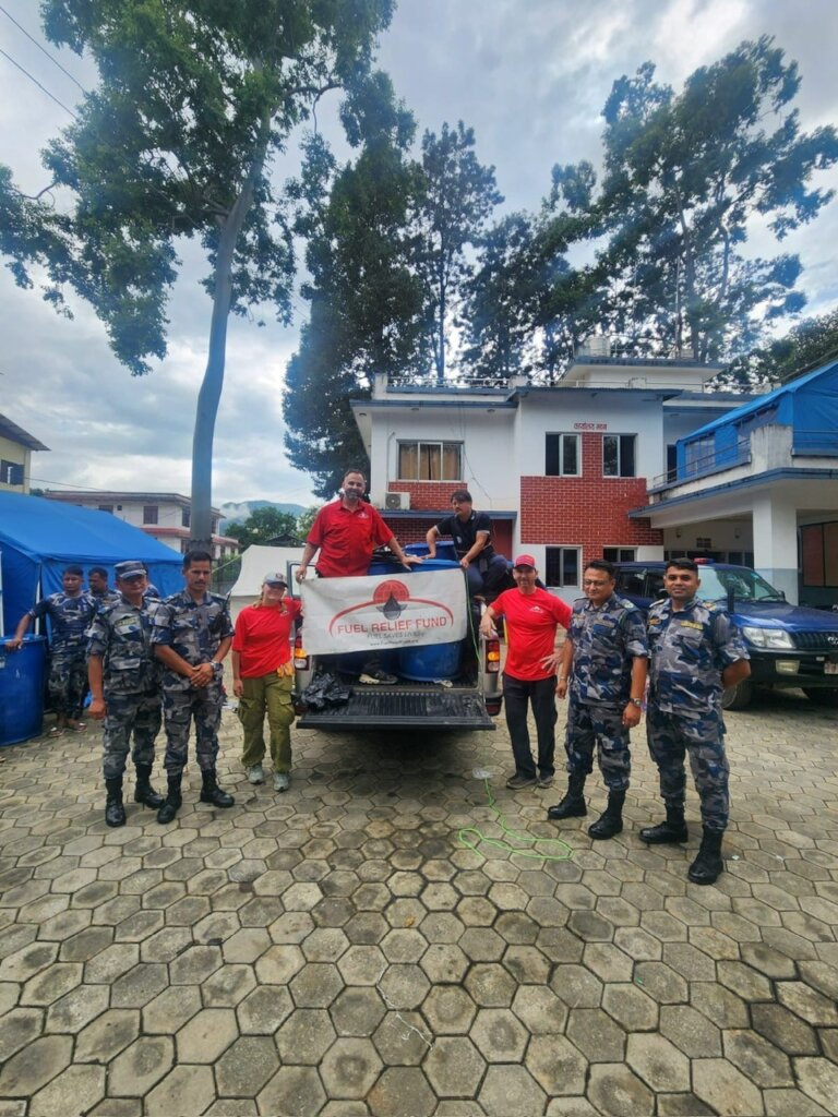 Fuel for Nepal Flood Relief