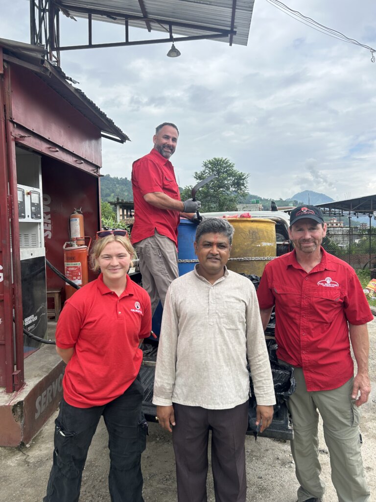 Fuel for Nepal Flood Relief