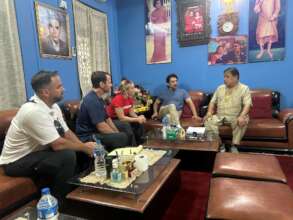 FRF Team discussing the Deployment Plan.