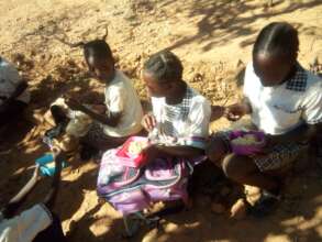Children eating