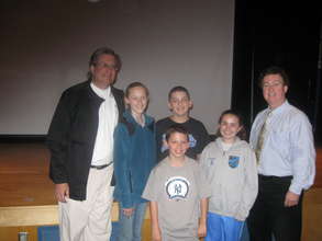 6th Grade students in Meteorology Program