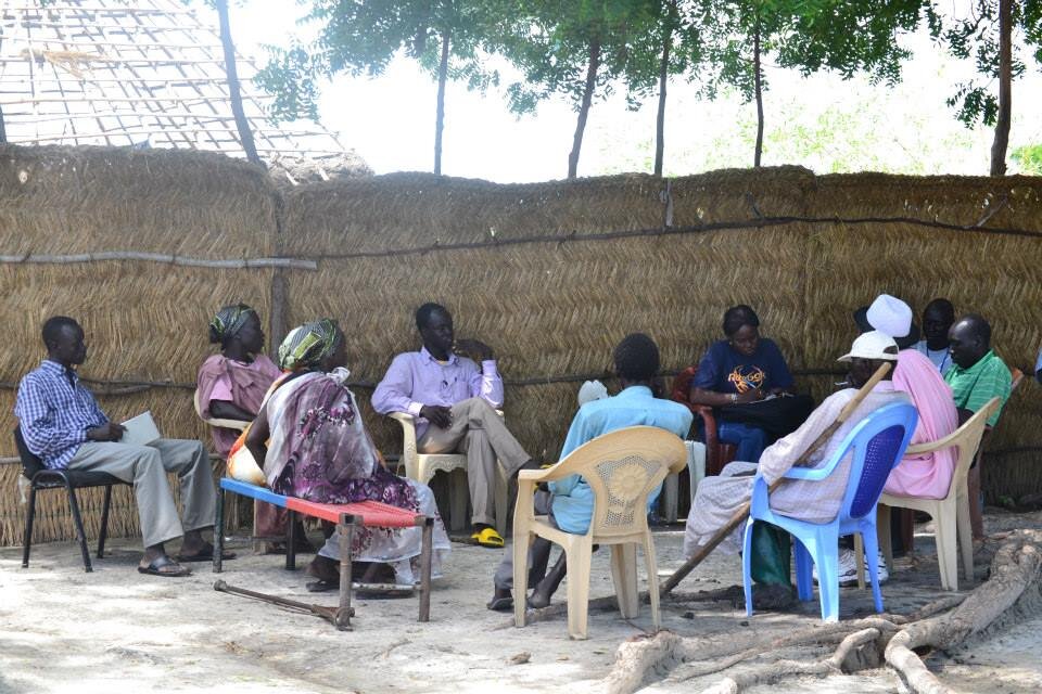 Community leaders meeting session