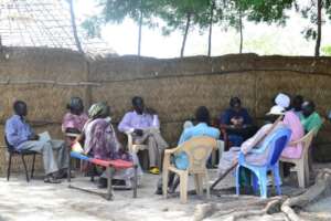 Community leaders meeting session