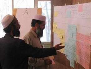 Teachers at workshop in Kabul