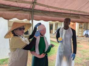 Education workshops on how to apply sunscreen