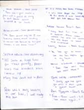 Notes from Supporters