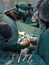 surgery in progress