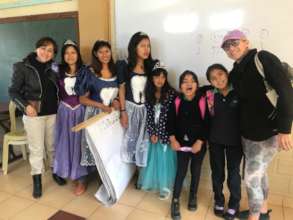 S.F. staff as Tooth Fairies visiting Villa Candela