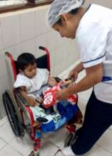 Merry Christmas at hospital  with Smiles Forever