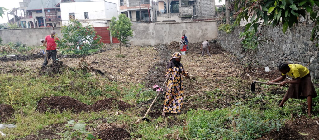 Support Displaced Families by Subsistence Farming