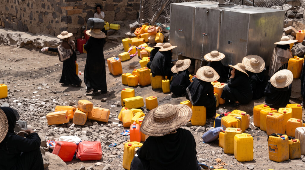 Clean Water for 5,508 People in Sabin Valley, Taiz