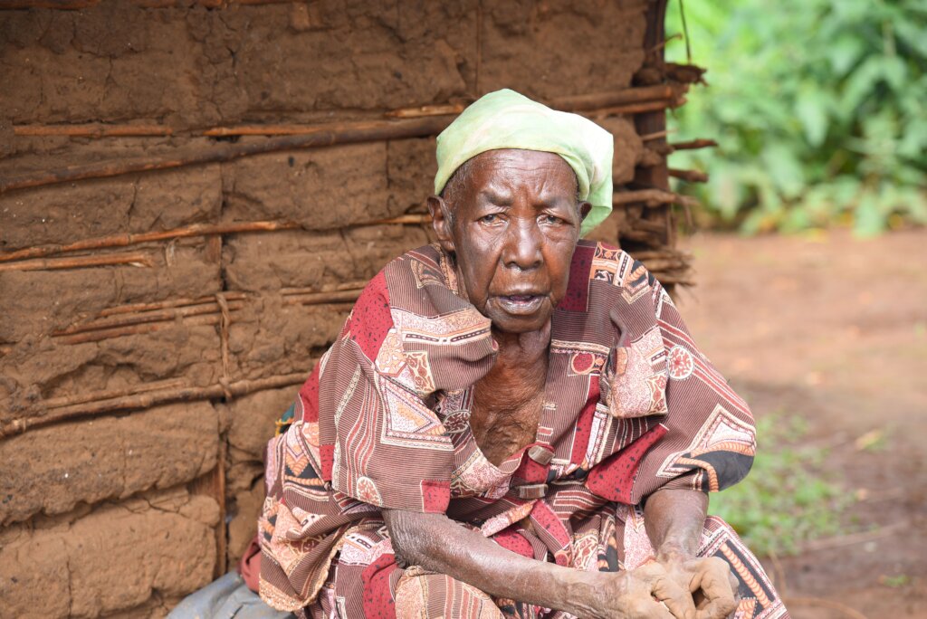 Provide a week of food for elderly woman in crisis