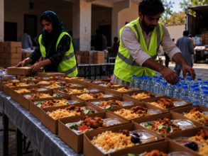 Meals Packed and Ready to Reach Families