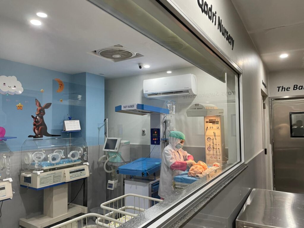 Help us for (Neonetal Nursery and Peadatric Care)