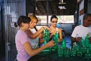 Volunteers Working