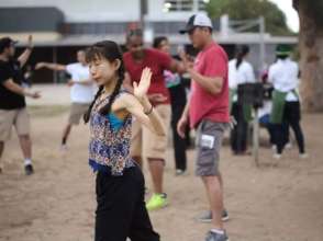 Tai Chi at Pico Clean Up