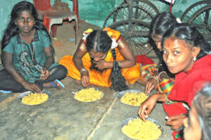 Provide meals to underprivileged tribal children