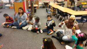 Students, Teachers and Aides in our Sped Lab!