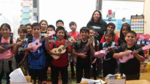 Students at Fries Elementary in Wilmington, CA