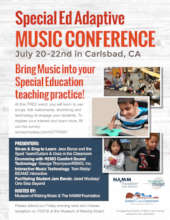 GITC Adaptive Music Conference Flyer