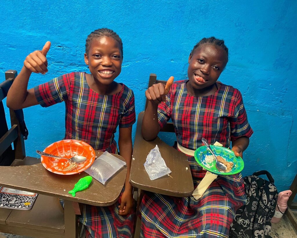 Feed 157 Children at Zoe Robinson Academy, Liberia