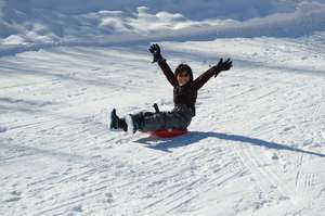 Sledding is FUN!