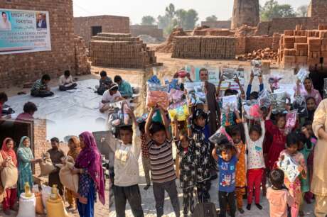 Winter Clothes & Food for Brick Kiln & Families