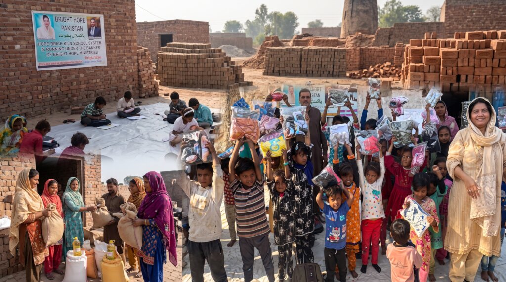 Winter Clothes & Food for Brick Kiln & Families