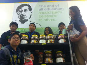 SRLA Students Collect Pennies for Breast Cancer