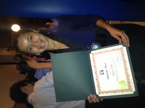Stephanie earned an SRLA scholarship in 2013