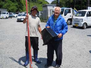 Shizugawa Fishermen with Abalone/Urchin Equipment