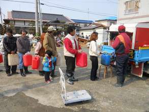 Orderly lines for fuel