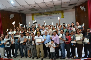 Certificate ceremony by the Ministry of Education
