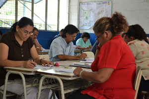 Evaluating the results in teachers