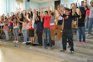 Workshop in University of El Salvador